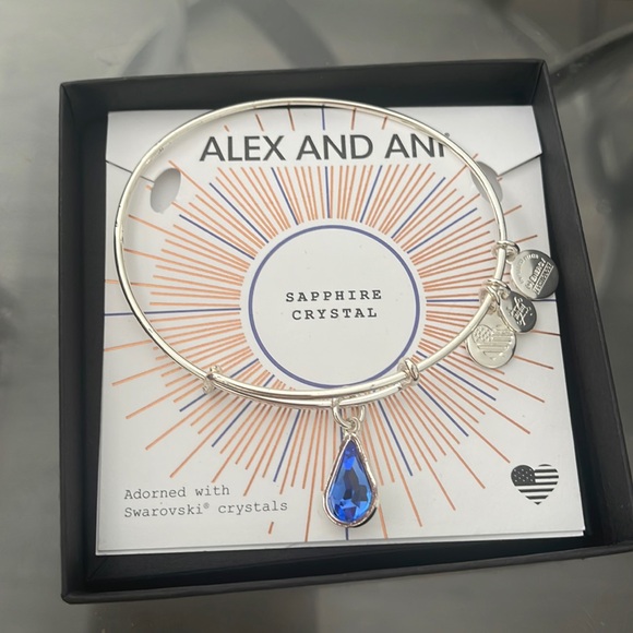 alex and ani swarovski sapphire crystal - Picture 1 of 10